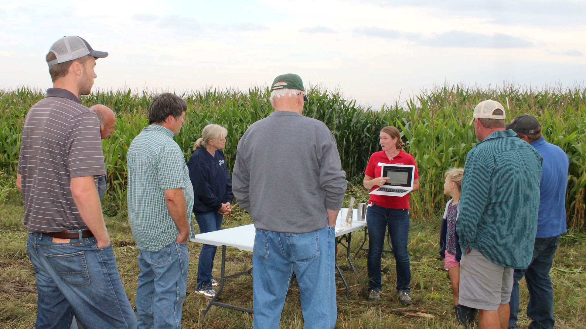 Wisconsin farmer uses lysimeters to help understand nitrate movement