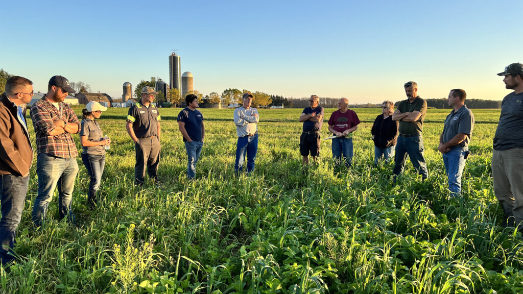 Olson Family Farms shares experience with inter-seeding cover crops