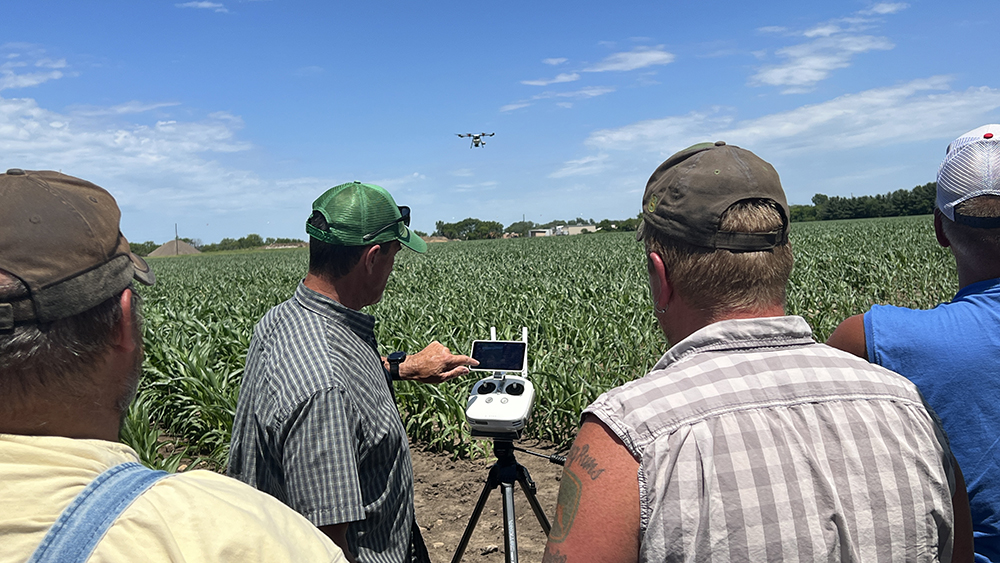 Farmers learn how drone technology benefits agriculture