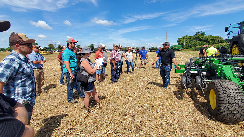 Soil health field day demonstrates success in establishing cover crops￼