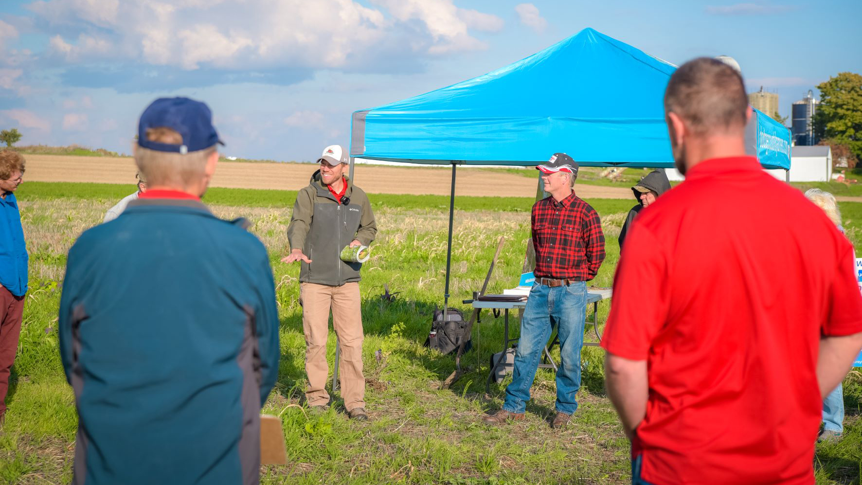 Cover crop showcase brings farmers and lake property owners together for a unique event