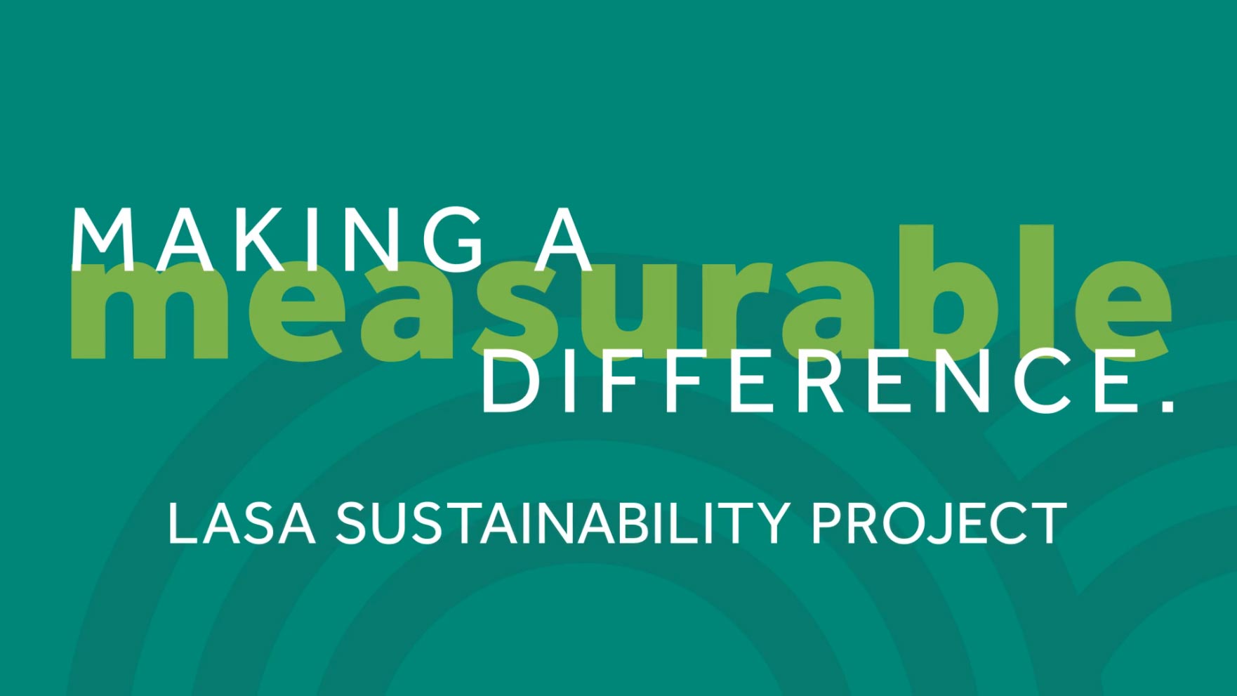 LASA Sustainability Project