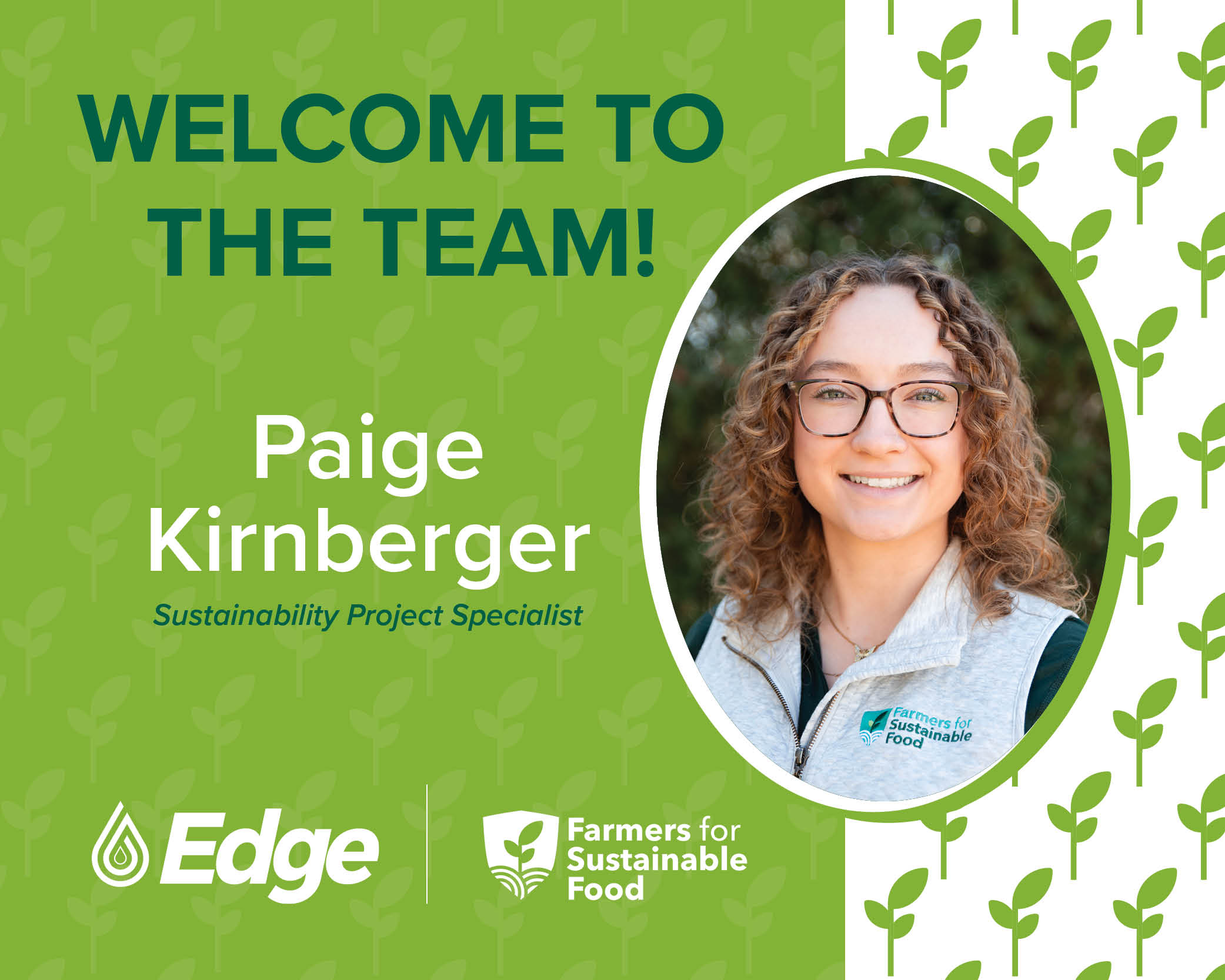 Kirnberger will support farmers’ Climate-Smart projects as part of Edge