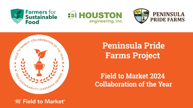 Peninsula Pride Farms Project recognized at Annual Sustainable Agriculture Summit